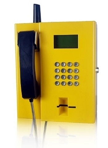 GSM ile çalışan kartlı telefon sistemi